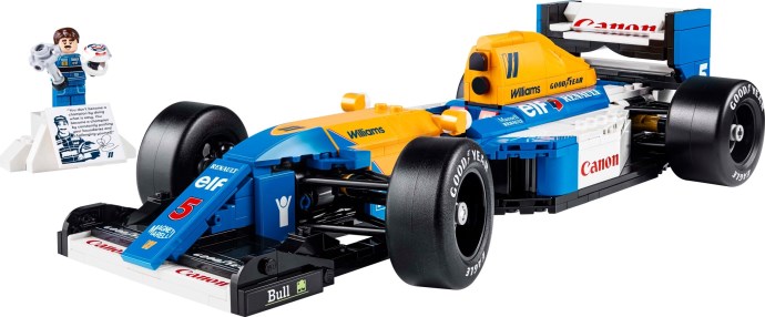 LEGO Icons 10353 Williams Racing FW14B and Nigel Mansell