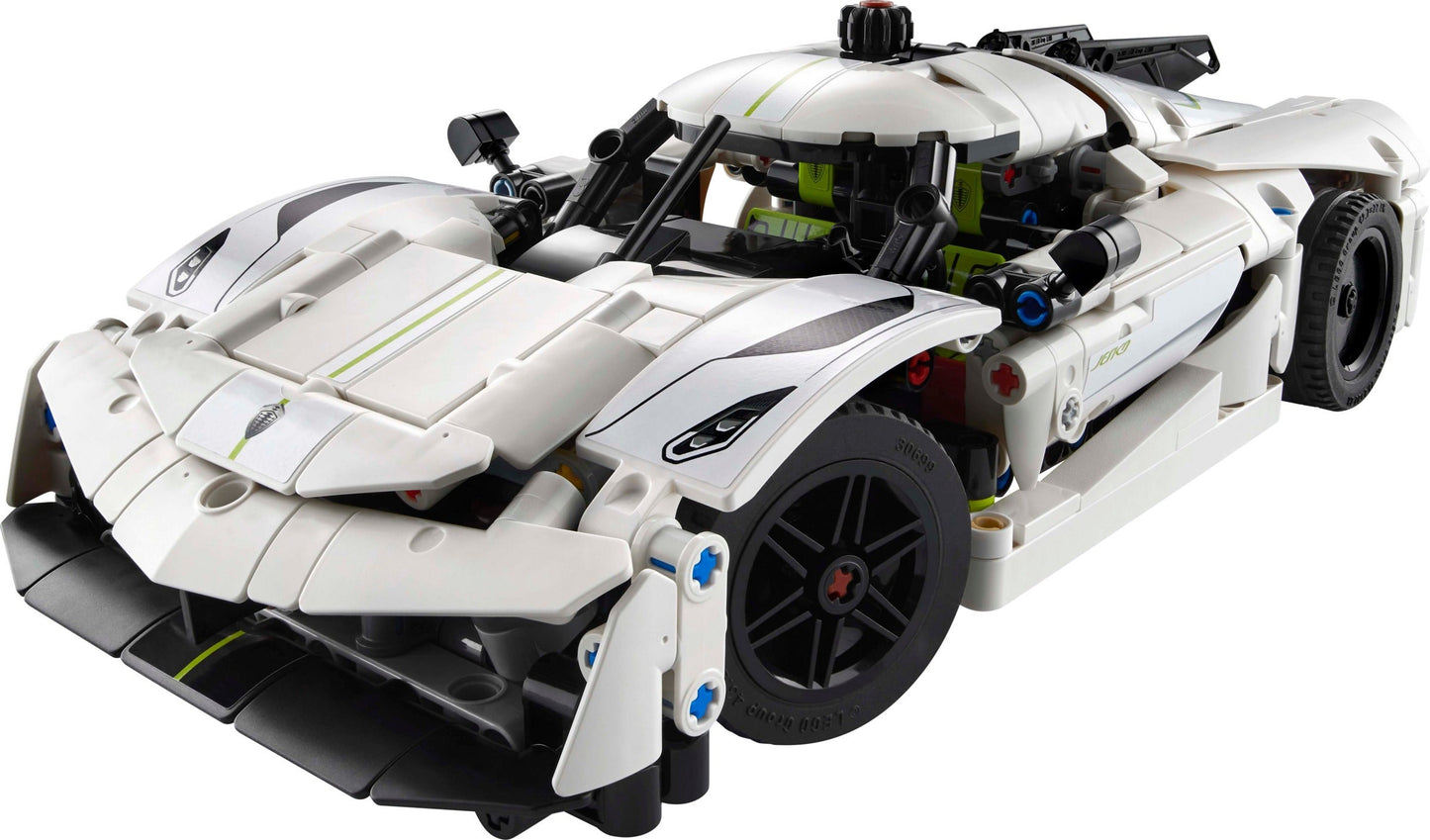 LEGO Technic Koenigsegg Jesko Absolut White (42184)