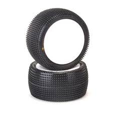 Schumacher Cactus rear yellow pre glued 2&4wd