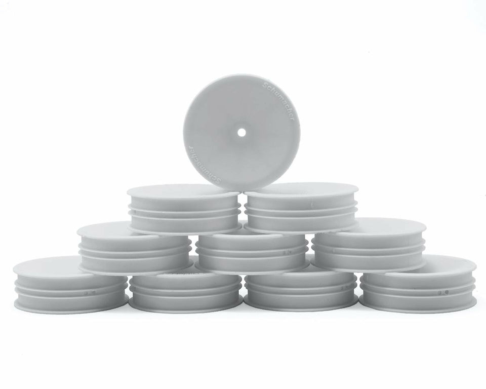 Schumacher Wheel Front 2WD - White 5 pairs