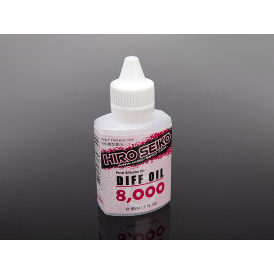 Hiro Seiko R/C Toy Accessories Diff Oil (#8,000 cps) 60ml