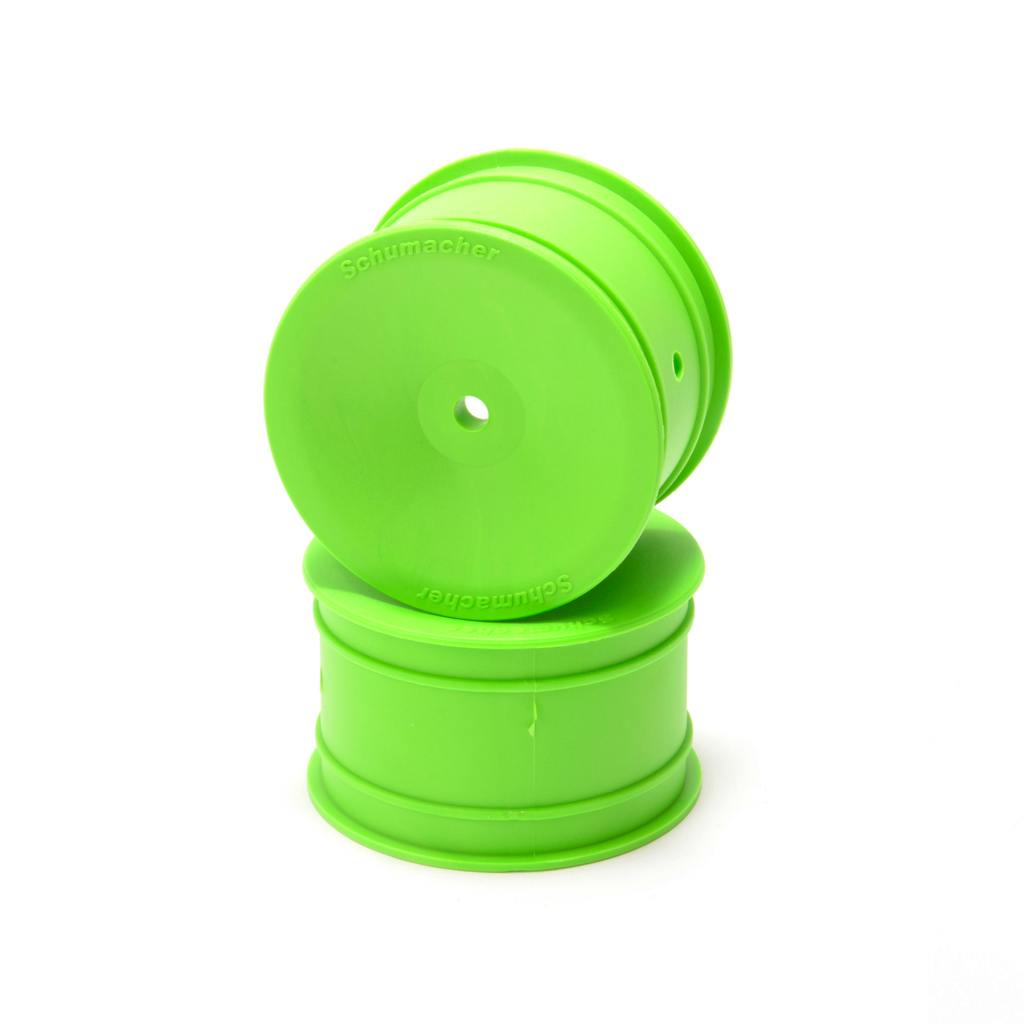 Schumacher Wheel Hex Rear Green