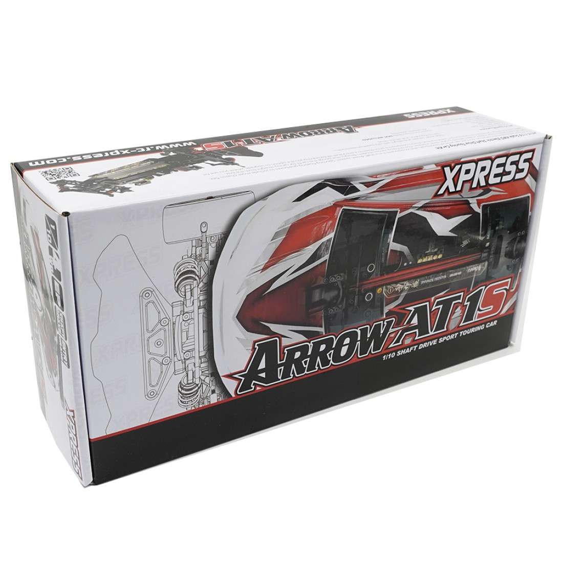 XP-90035 Xpress Arrow AT1S 1/10 4WD Shaft Drive  Sport Touring Car