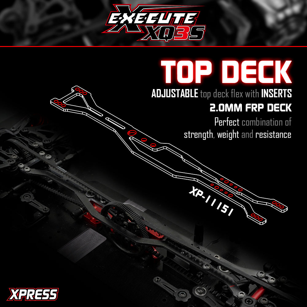 EXECUTE XQ3S 1/10 4WD SPORT TOURING CAR KIT - XP-90042