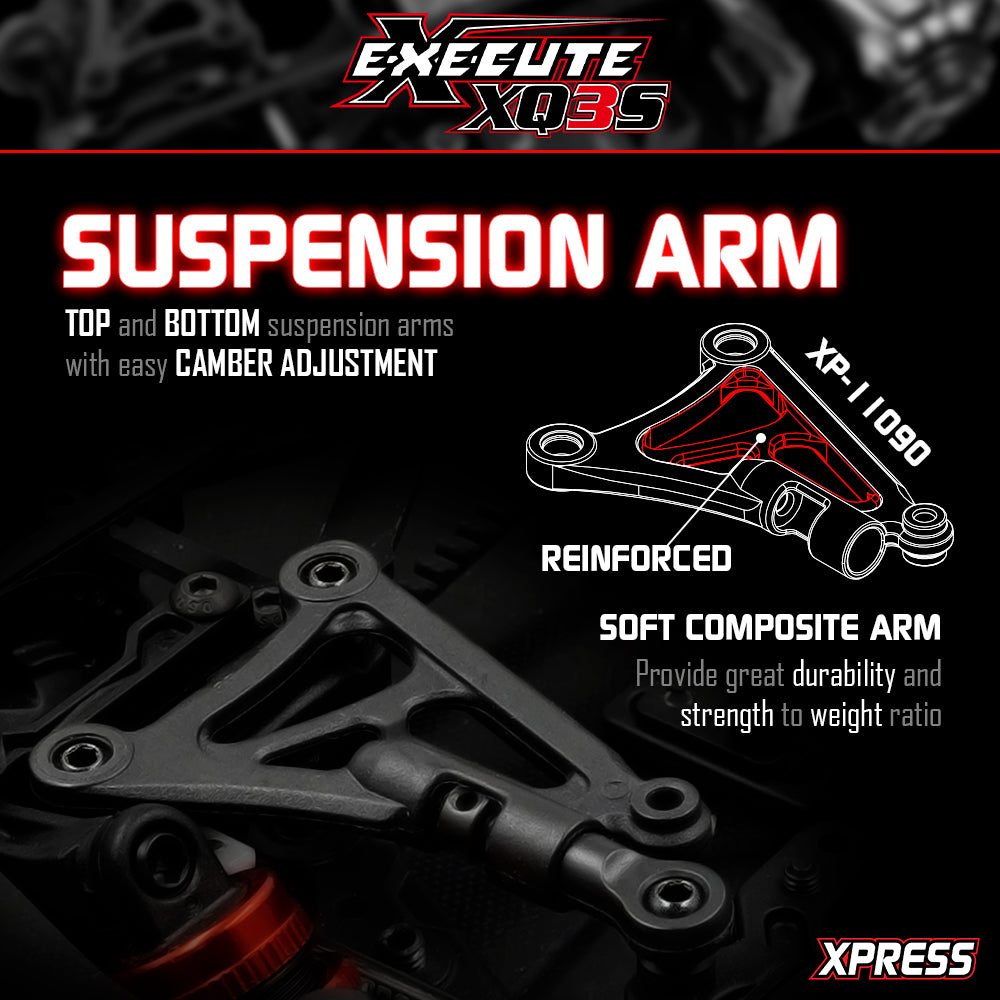 EXECUTE XQ3S 1/10 4WD SPORT TOURING CAR KIT - XP-90042