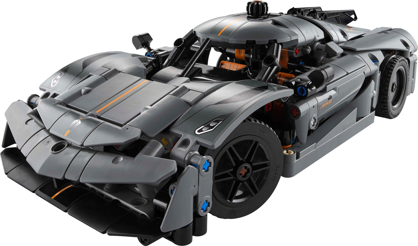 LEGO Technic Koenigsegg Jesko Absolut Grey (42173)