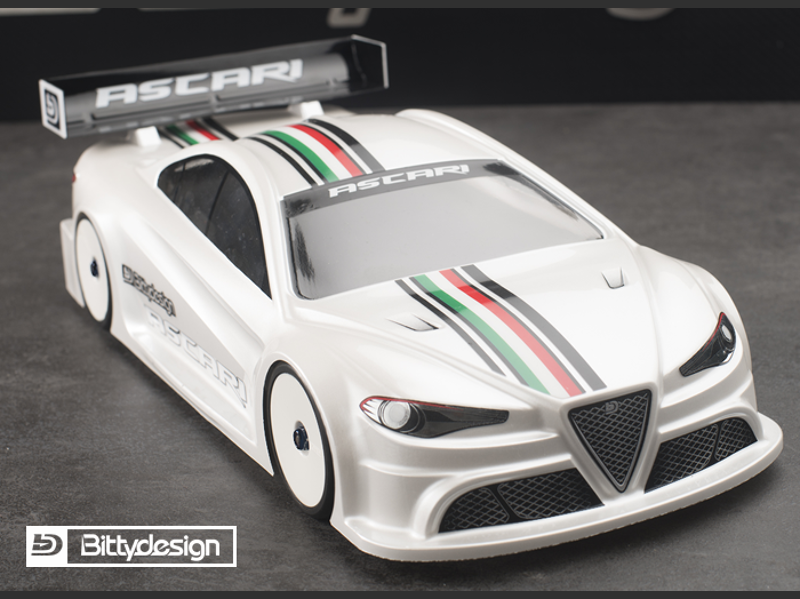 Bittydesign Ascari 190mm lightweight body