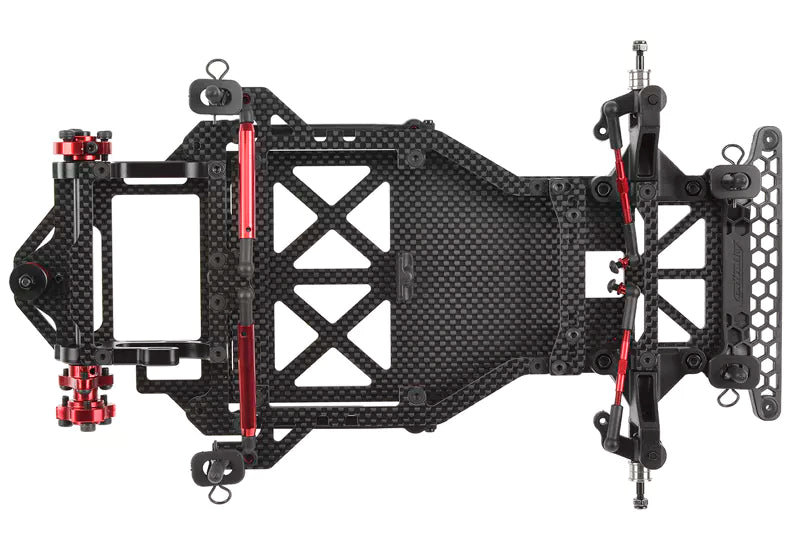 Team Corally - SSX-125 Car Kit - Carbon Edition - Chassis kit only