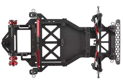 Team Corally - SSX-125 Car Kit - Carbon Edition - Chassis kit only
