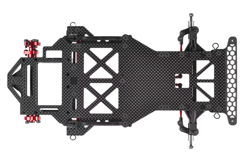 Team Corally - SSX-125 Car Kit - Carbon Edition - Chassis kit only