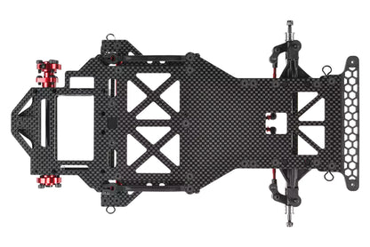 Team Corally - SSX-125 Car Kit - Carbon Edition - Chassis kit only