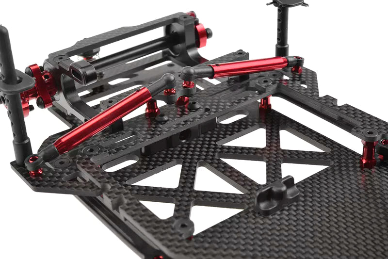 Team Corally - SSX-125 Car Kit - Carbon Edition - Chassis kit only