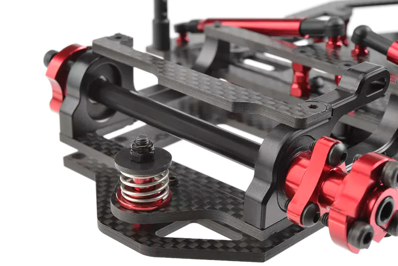 Team Corally - SSX-125 Car Kit - Carbon Edition - Chassis kit only