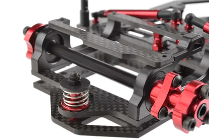 Team Corally - SSX-125 Car Kit - Carbon Edition - Chassis kit only