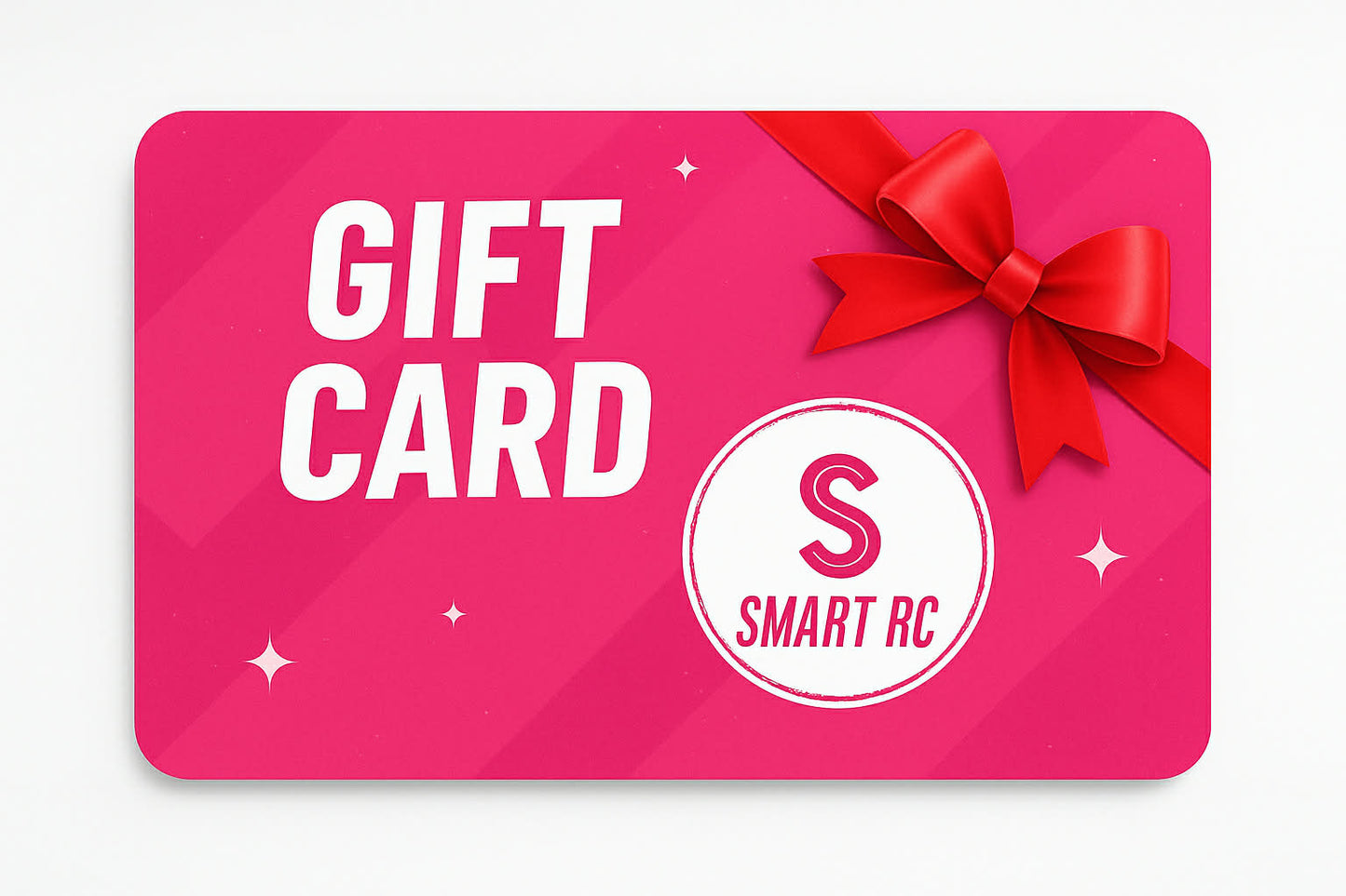 Carte Cadeau Smartc - différentes valeurs possibles