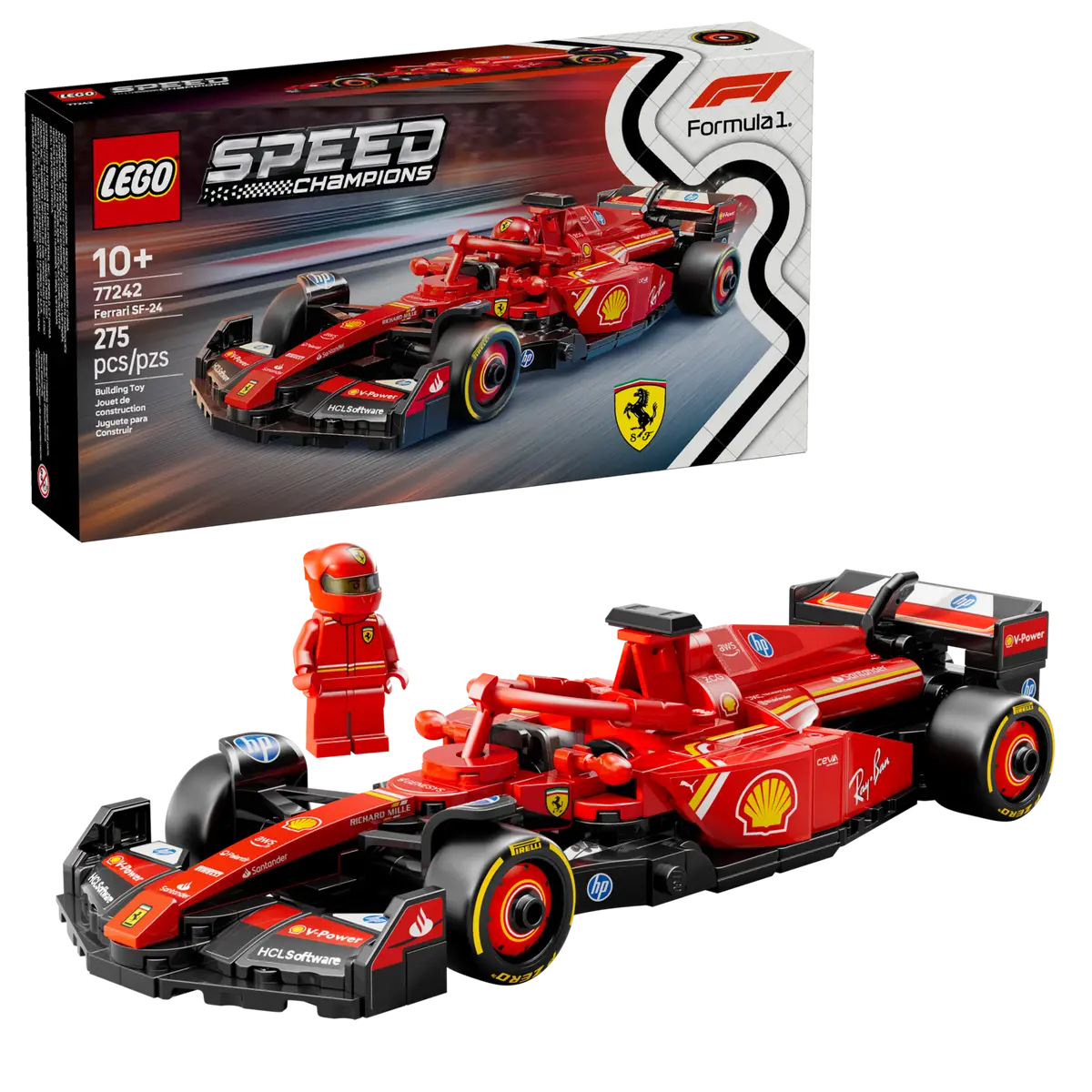LEGO 77242 Speed Champions F1 Ferrari SF-24