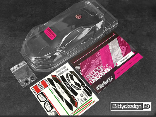 Bittydesign GT12 body AGATA for 1/12 class