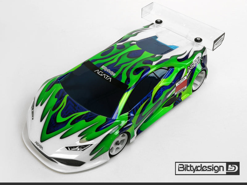 Carrosserie Bittydesign GT12 AGATA pour classe 1/12