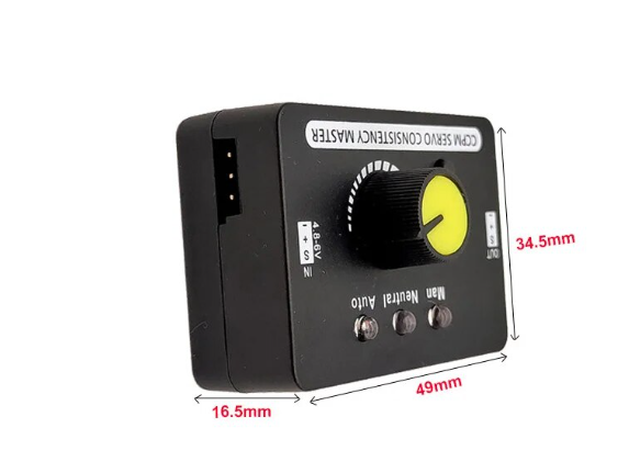 Multi Servo Tester 3CH ECS Consistentie Snelheidsregelaar