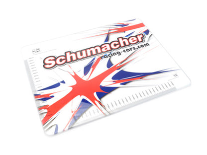 Schumacher setup plate glas