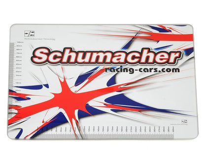 Schumacher setup plate glas