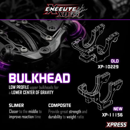 EXECUTE XQ3S 1/10 SPORT TOURING CAR KIT PURPLE HARA LIMITED EDITION