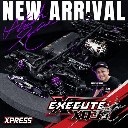 EXECUTE XQ3S 1/10 SPORT TOURING CAR KIT PURPLE HARA LIMITED EDITION