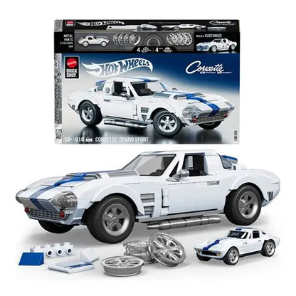 Mattel Brick Shop Hot Wheels Corvette Grand Sport