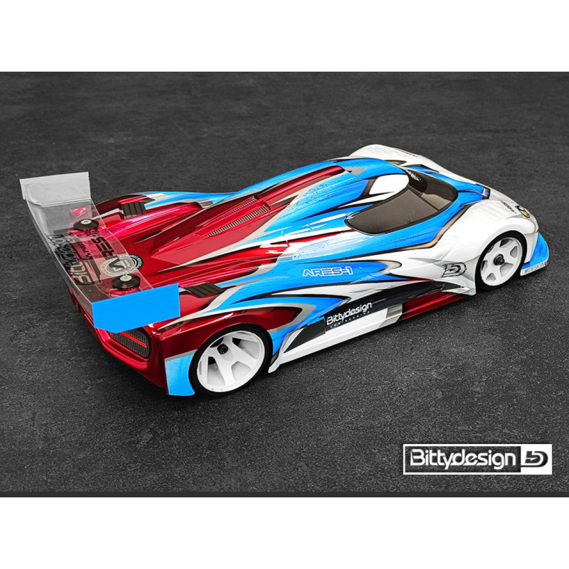 Carrosserie Bittydesign ARES-1 GT12 pour classe Supastox 1/12