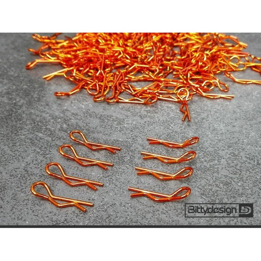 Bittydesign Body Clips Kit 8pcs Orange