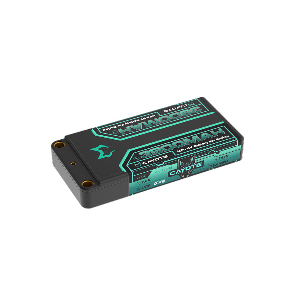 CAYOTE 3900mAh 2S 145C LiPo Shorty