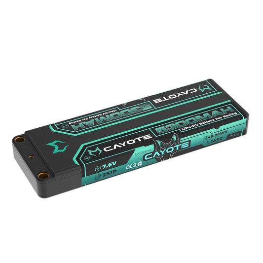 CAYOTE 5300mAh 2S 145C LiPo Stick