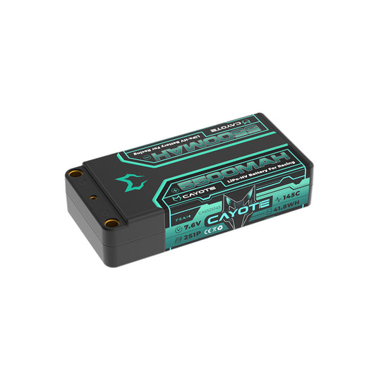 CAYOTE 5500mAh 2S 145C LiPo Shorty
