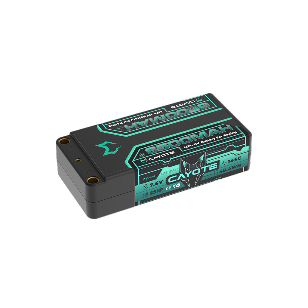 CAYOTE 6500mAh 2S 145C LiPo Shorty