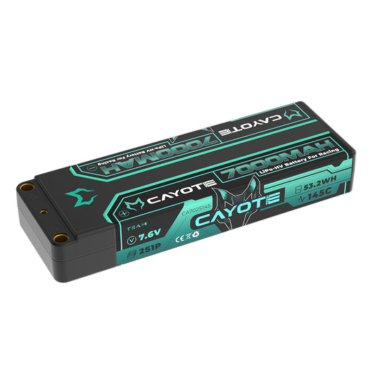 CAYOTE 7000mAh 2S 145C LiPo Stick