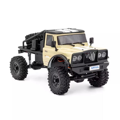 Hobbytech CRX18 Flat Cage 4WD sable plus pignonnerie metal