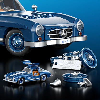 Mattel Brick Shop Hot Wheels Mercedes-Benz 300 SL