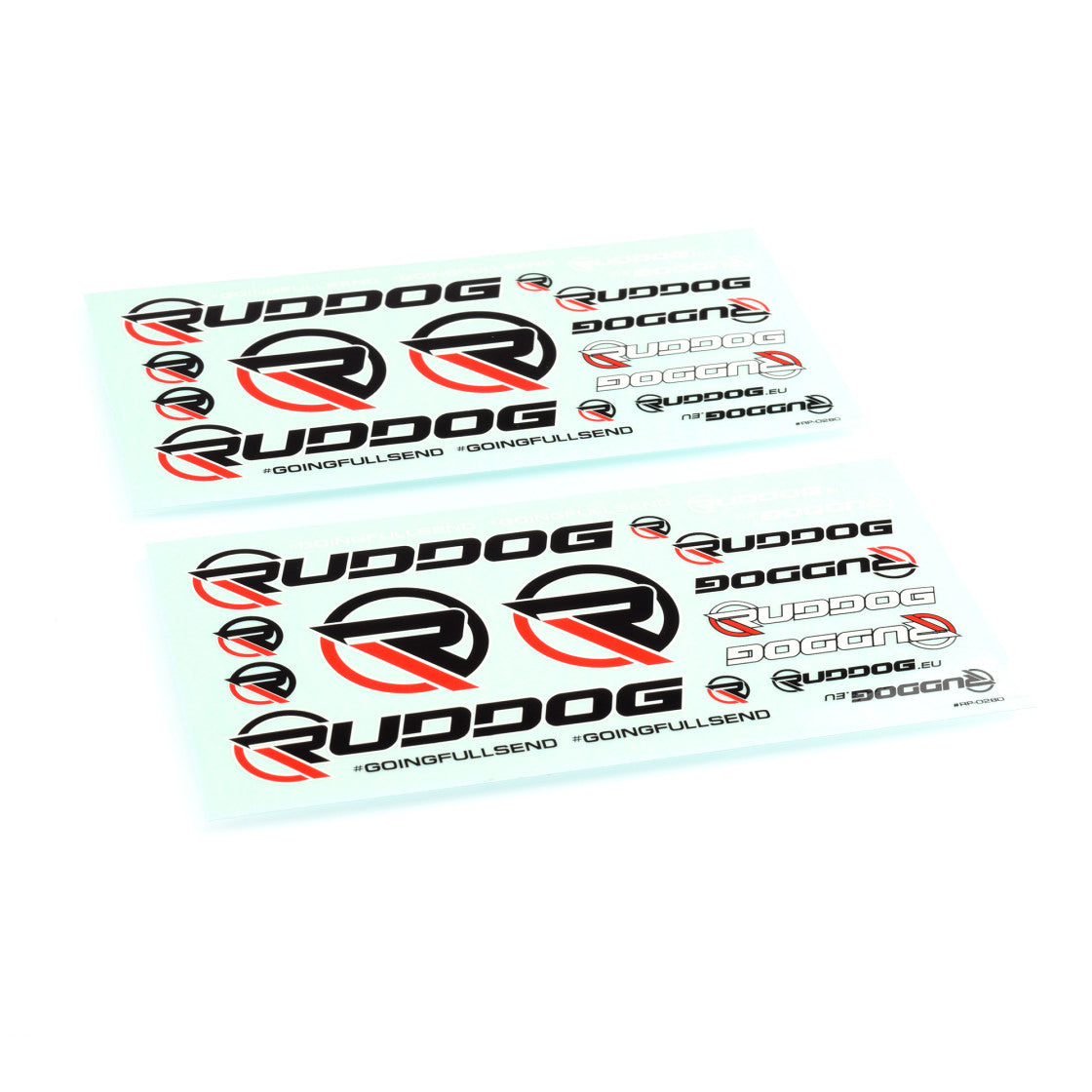 RUDDOG stickervel (2 stuks)