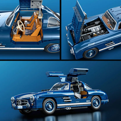 Mattel Brick Shop Hot Wheels Mercedes-Benz 300 SL