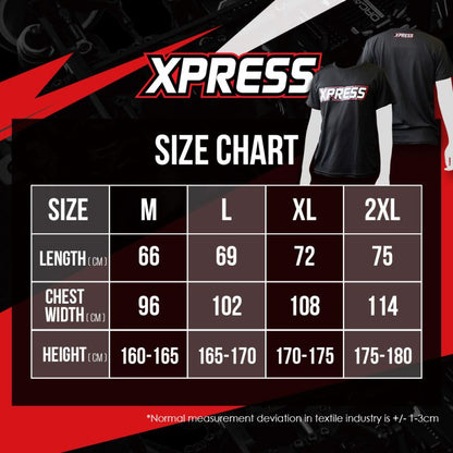 XP-30049 XL SIZE XPRESS TRACKDAY T-SHIRT