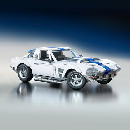 Mattel Brick Shop Hot Wheels Corvette Grand Sport