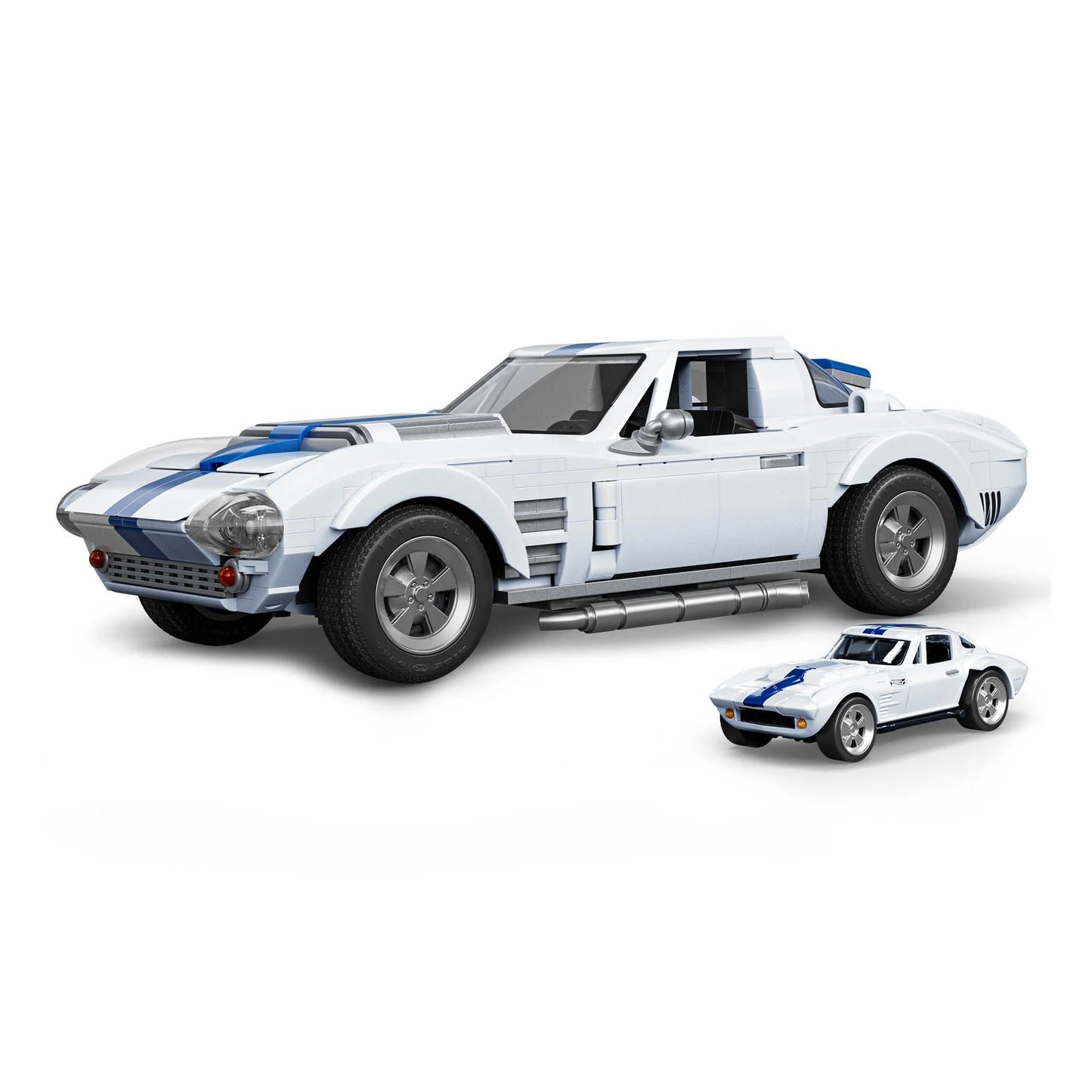 Mattel Brick Shop Hot Wheels Corvette Grand Sport